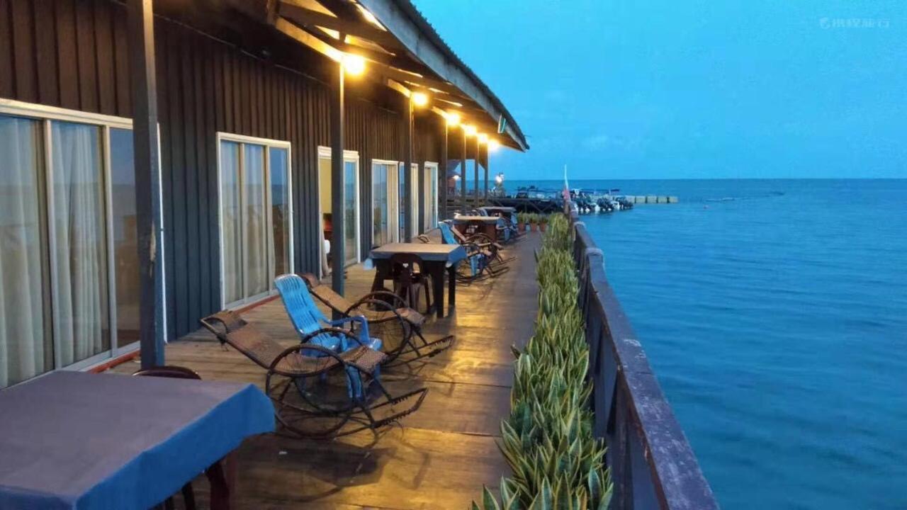 Apartamento Mabul Backpackers Mabul Island Exterior foto